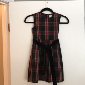 Never worn plaid Christmas dress